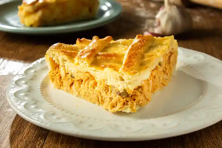 Torta de Frango Proteica